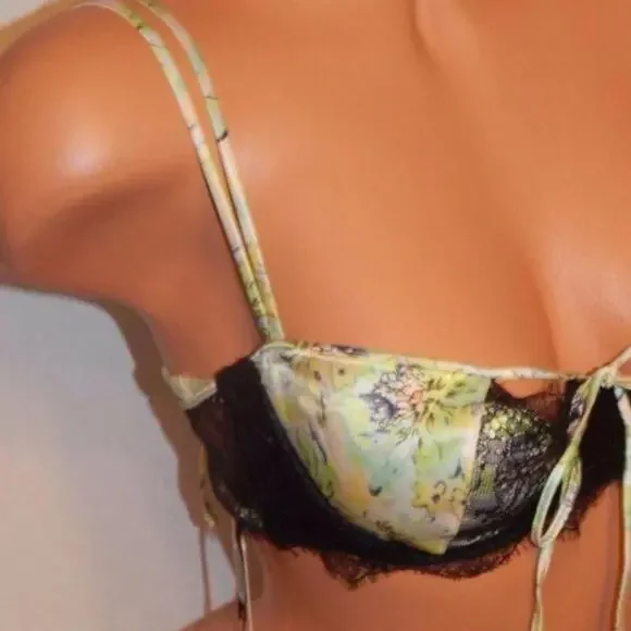 Victoria's Secret Designer Collection Very Sexy Island Silk Demi Bra
